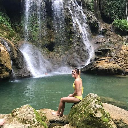Lepont Mu Waterfall Bungalow Hòa Bình المظهر الخارجي الصورة