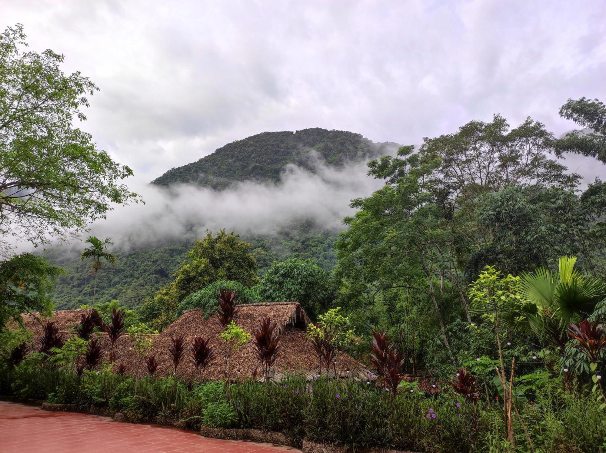 Lepont Mu Waterfall Bungalow Hòa Bình المظهر الخارجي الصورة