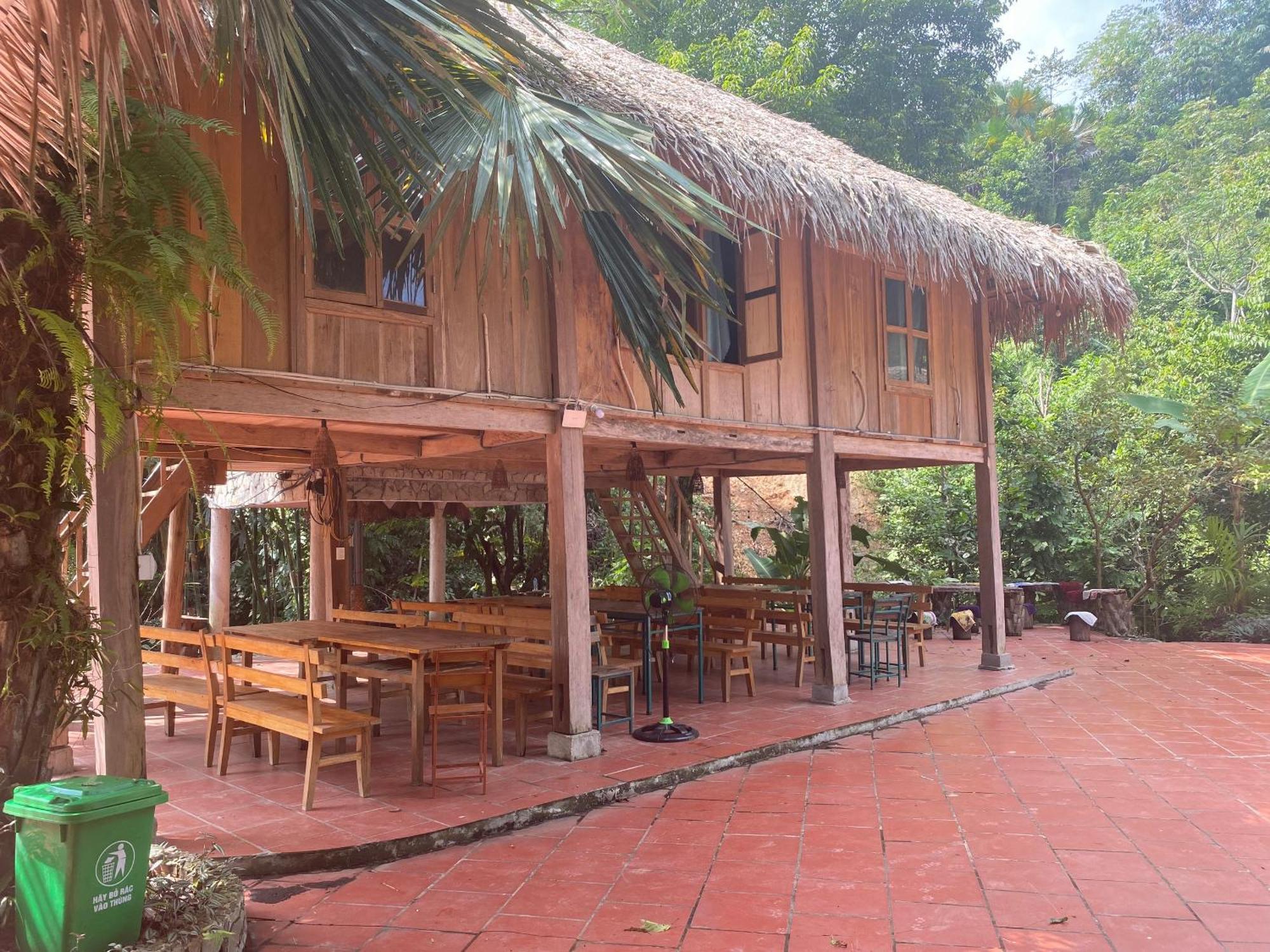 Lepont Mu Waterfall Bungalow Hòa Bình المظهر الخارجي الصورة