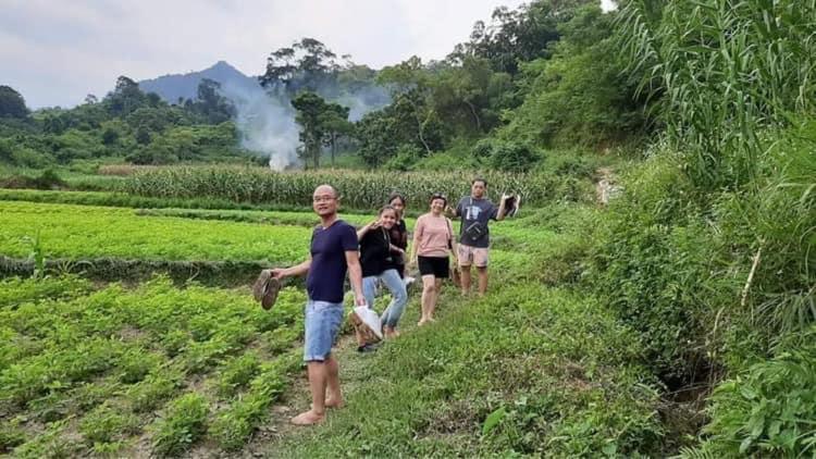 Lepont Mu Waterfall Bungalow Hòa Bình المظهر الخارجي الصورة