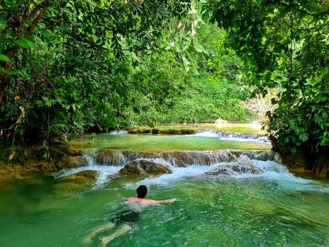 Lepont Mu Waterfall Bungalow Hòa Bình المظهر الخارجي الصورة