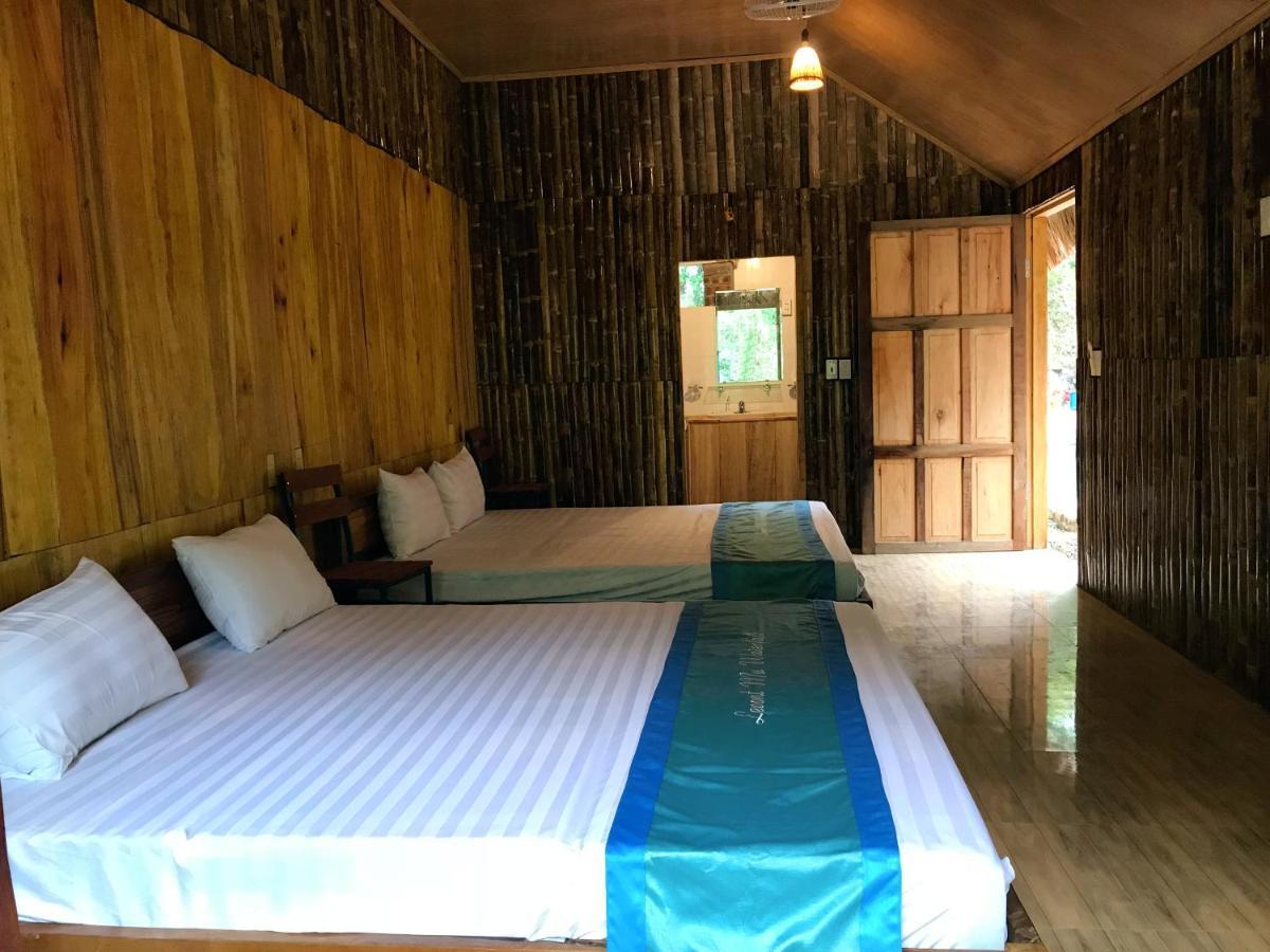 Lepont Mu Waterfall Bungalow Hòa Bình المظهر الخارجي الصورة