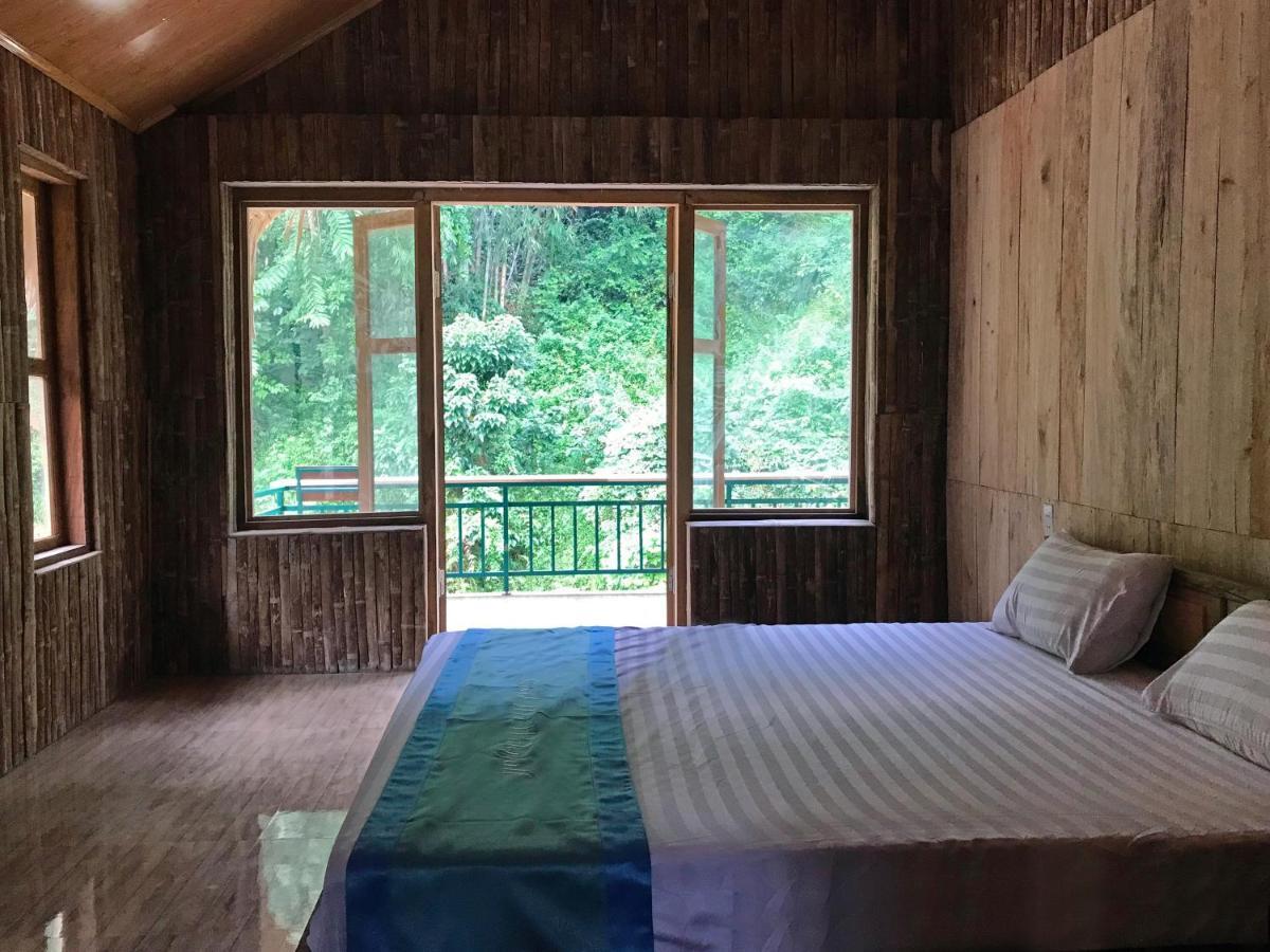 Lepont Mu Waterfall Bungalow Hòa Bình المظهر الخارجي الصورة