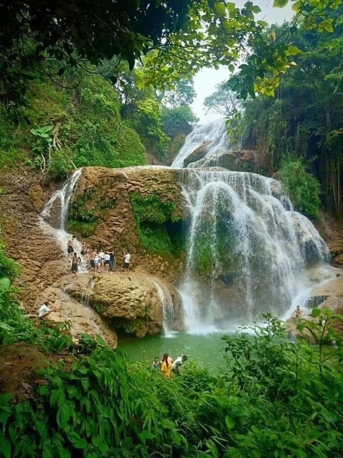 Lepont Mu Waterfall Bungalow Hòa Bình المظهر الخارجي الصورة