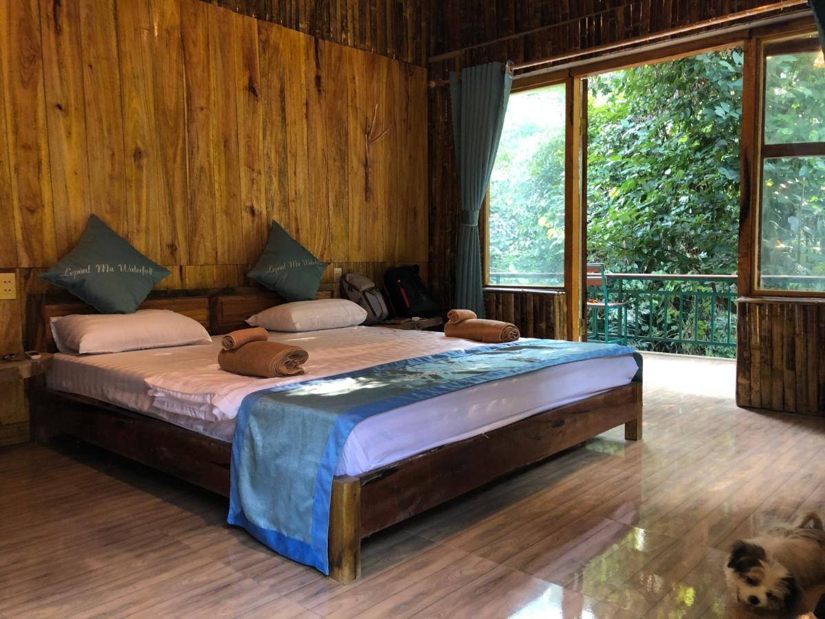 Lepont Mu Waterfall Bungalow Hòa Bình المظهر الخارجي الصورة